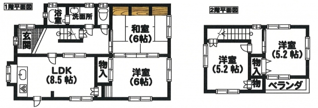 松山市東長戸1丁目売戸建