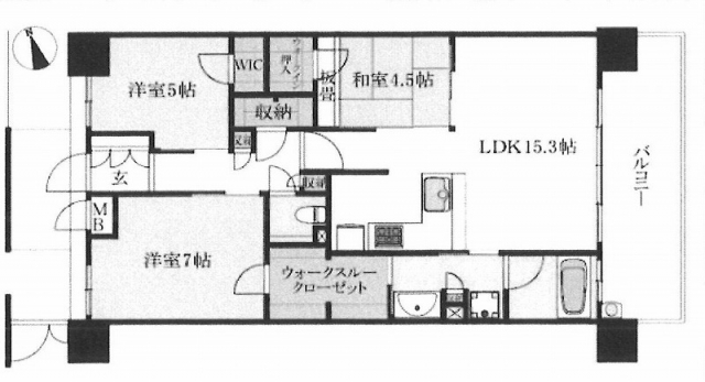クレアホームズ道後緑台3LDK