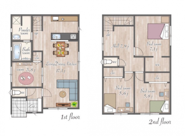 保免上2丁目新築戸建　B棟