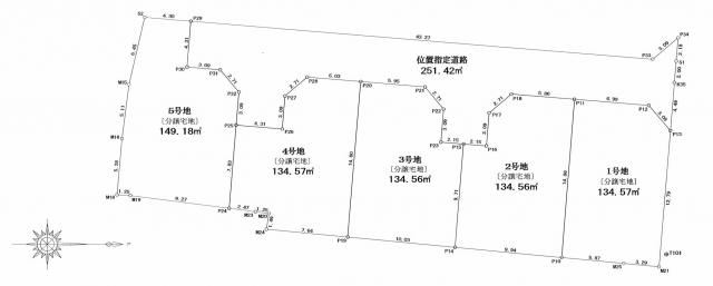 松山市北久米町分譲地4号地