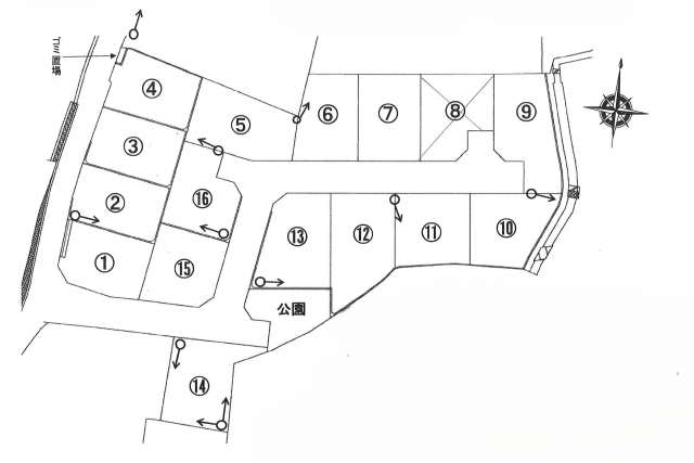 松山市桜ケ丘分譲地16号地
