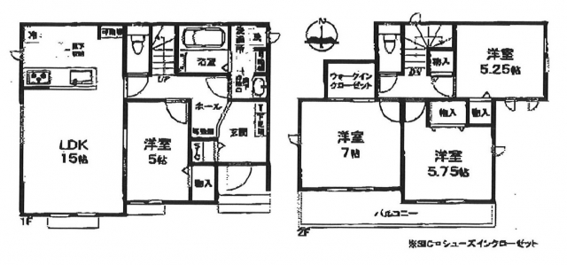 松山市東長戸2丁目建売C号棟