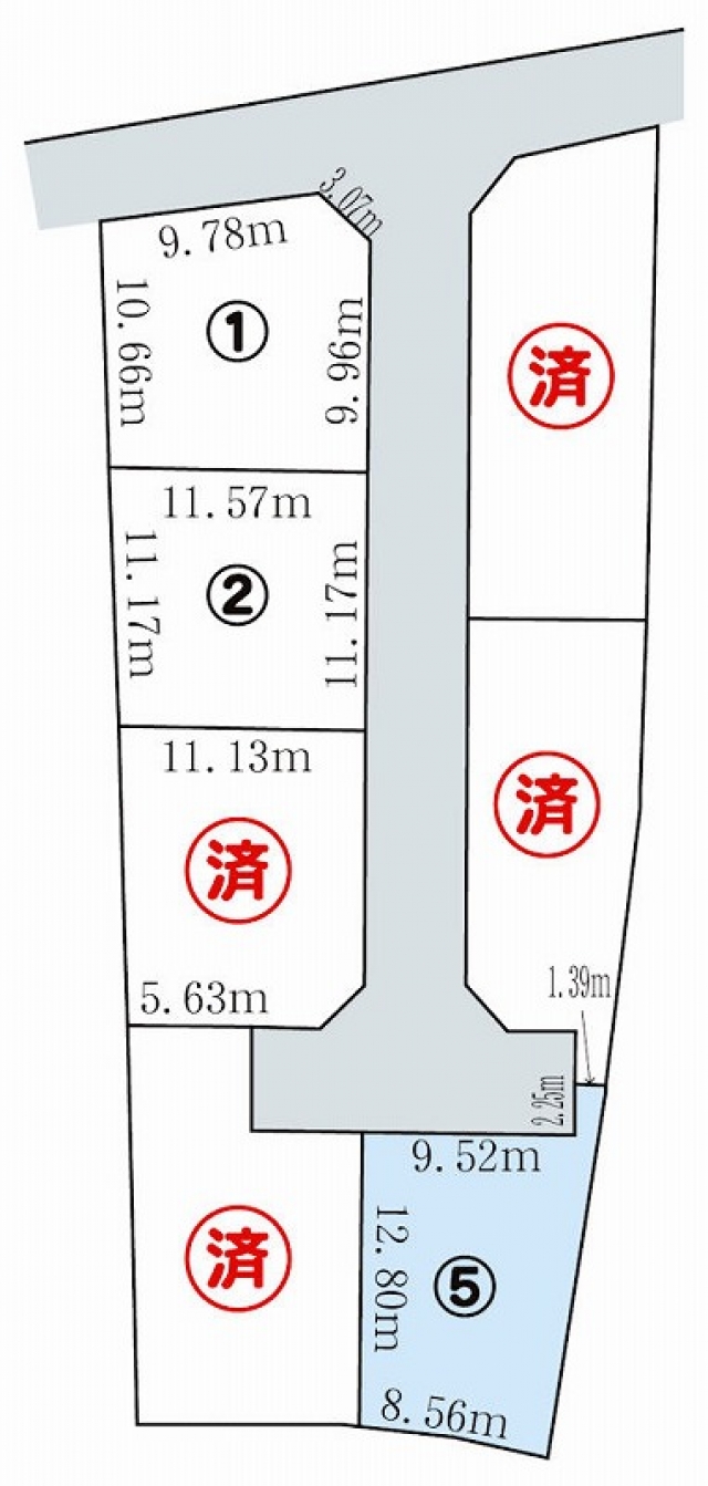 山越4丁目土地5号地