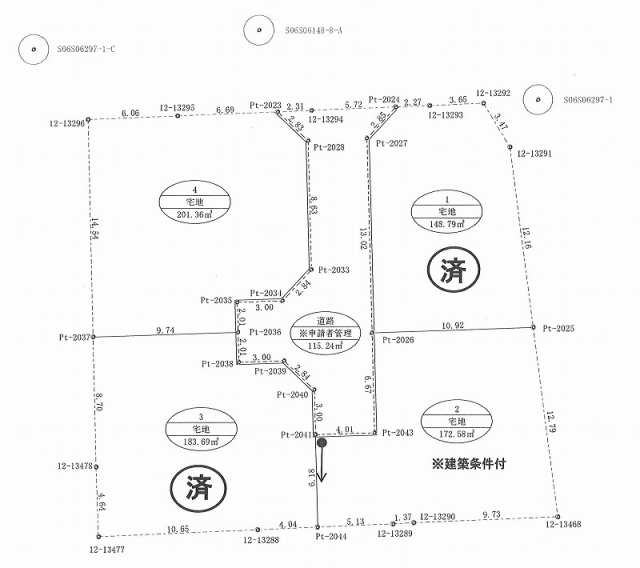 今在家3丁目土地　2号地
